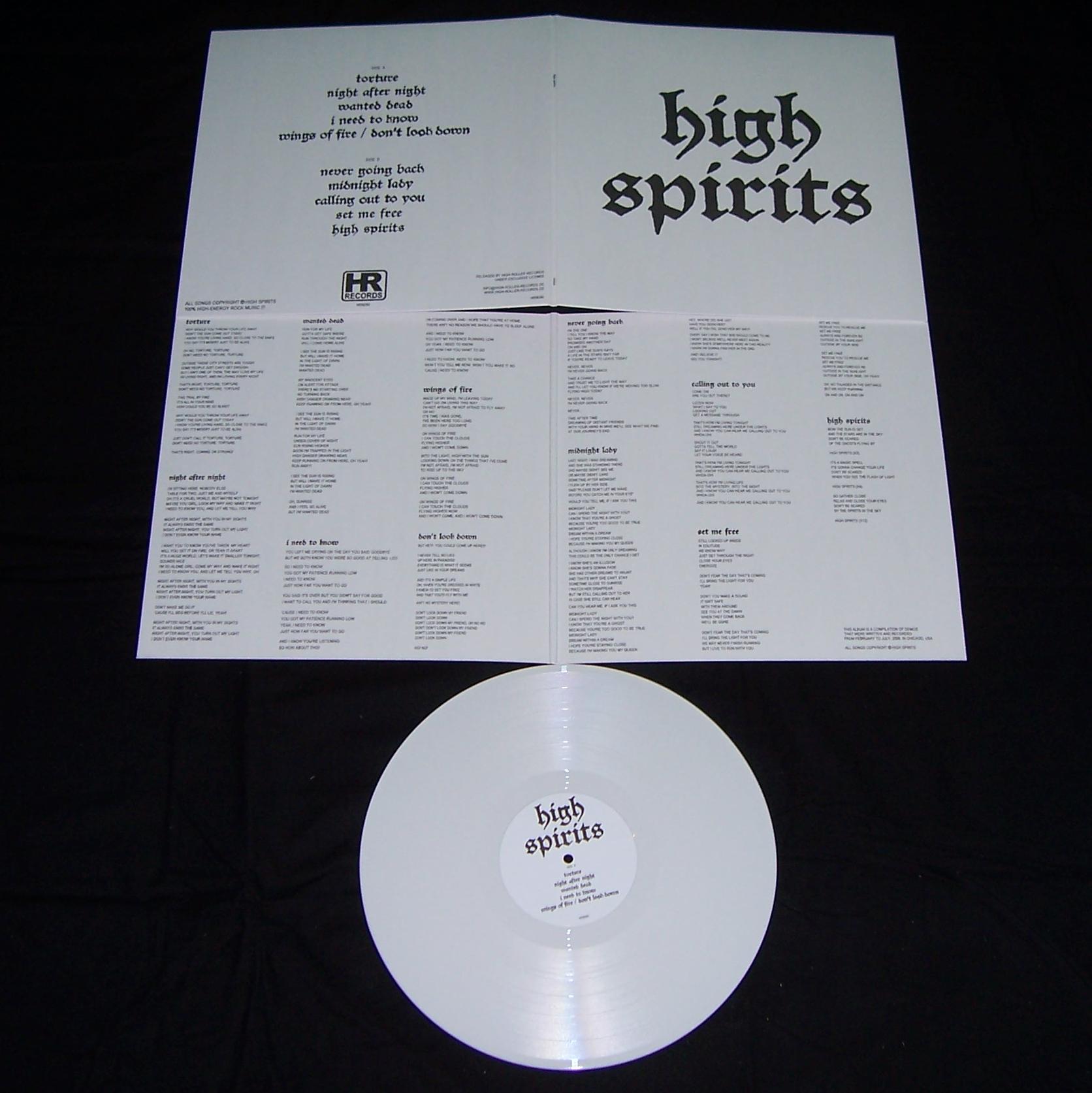 HIGH SPIRITS - s/t  LP