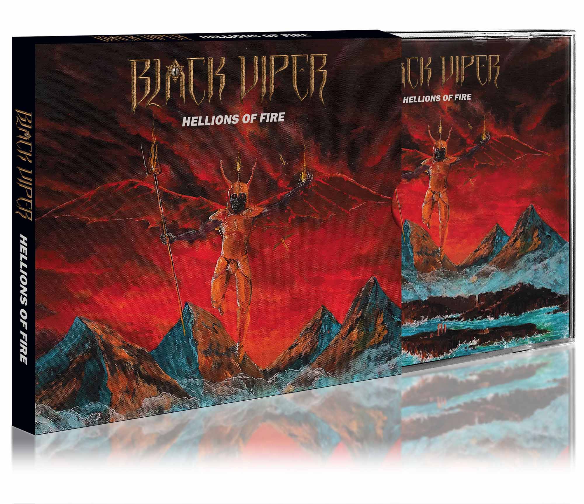 BLACK VIPER - Hellions of Fire  CD