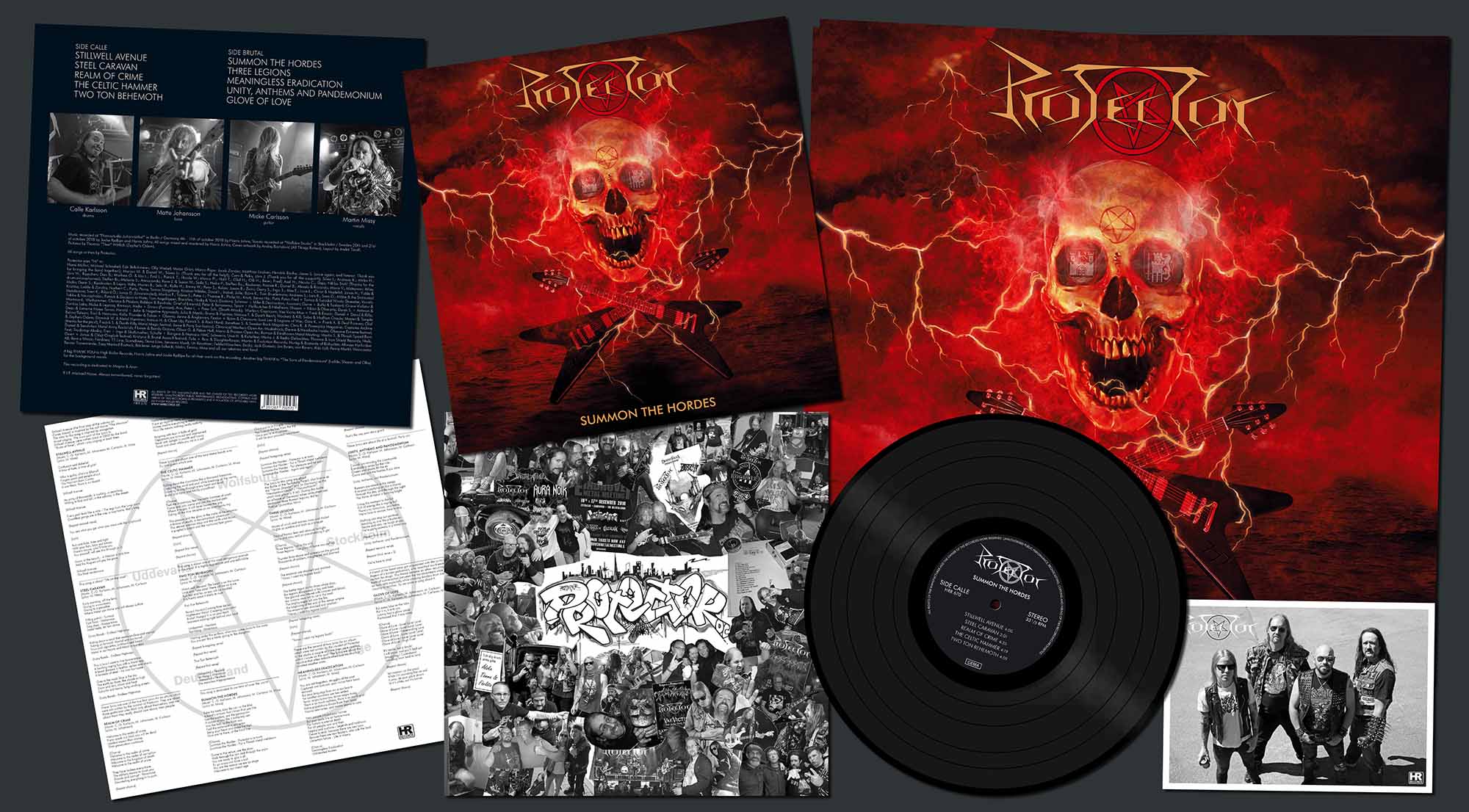 PROTECTOR - Summon the Hordes  LP/ DLP