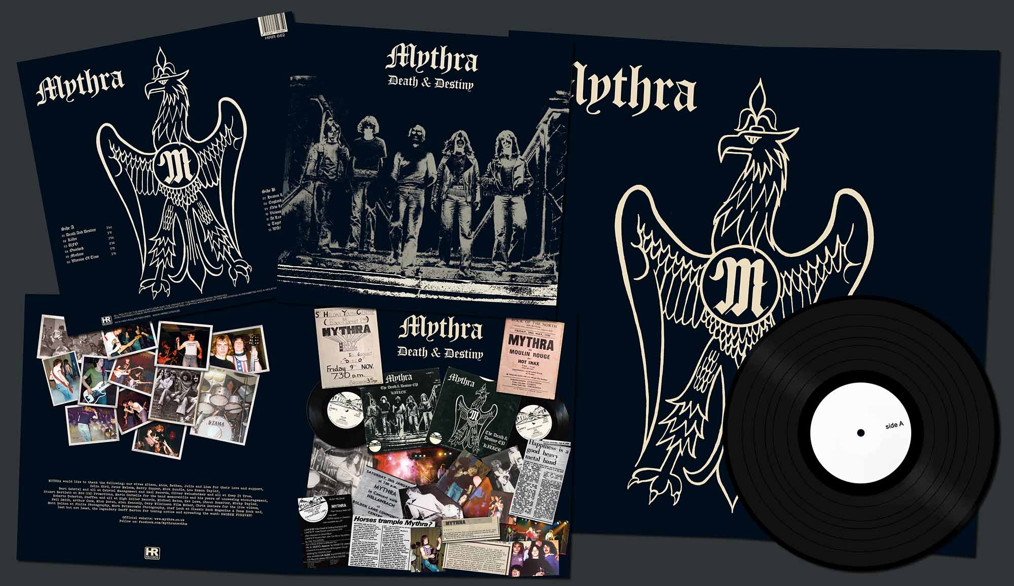MYTHRA - Death and Destiny - 40th Anniversary  LP