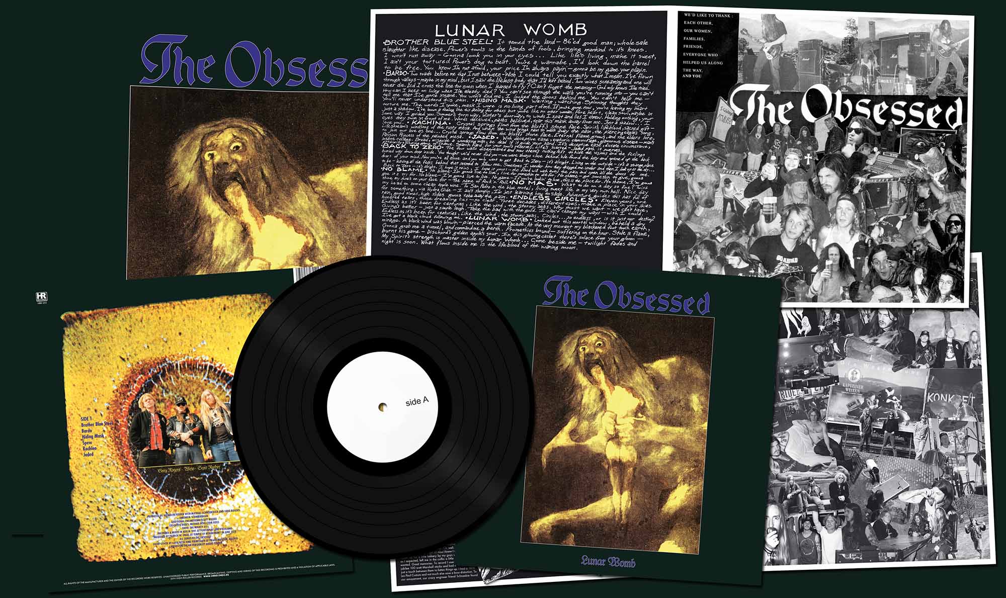 THE OBSESSED - Lunar Womb  LP