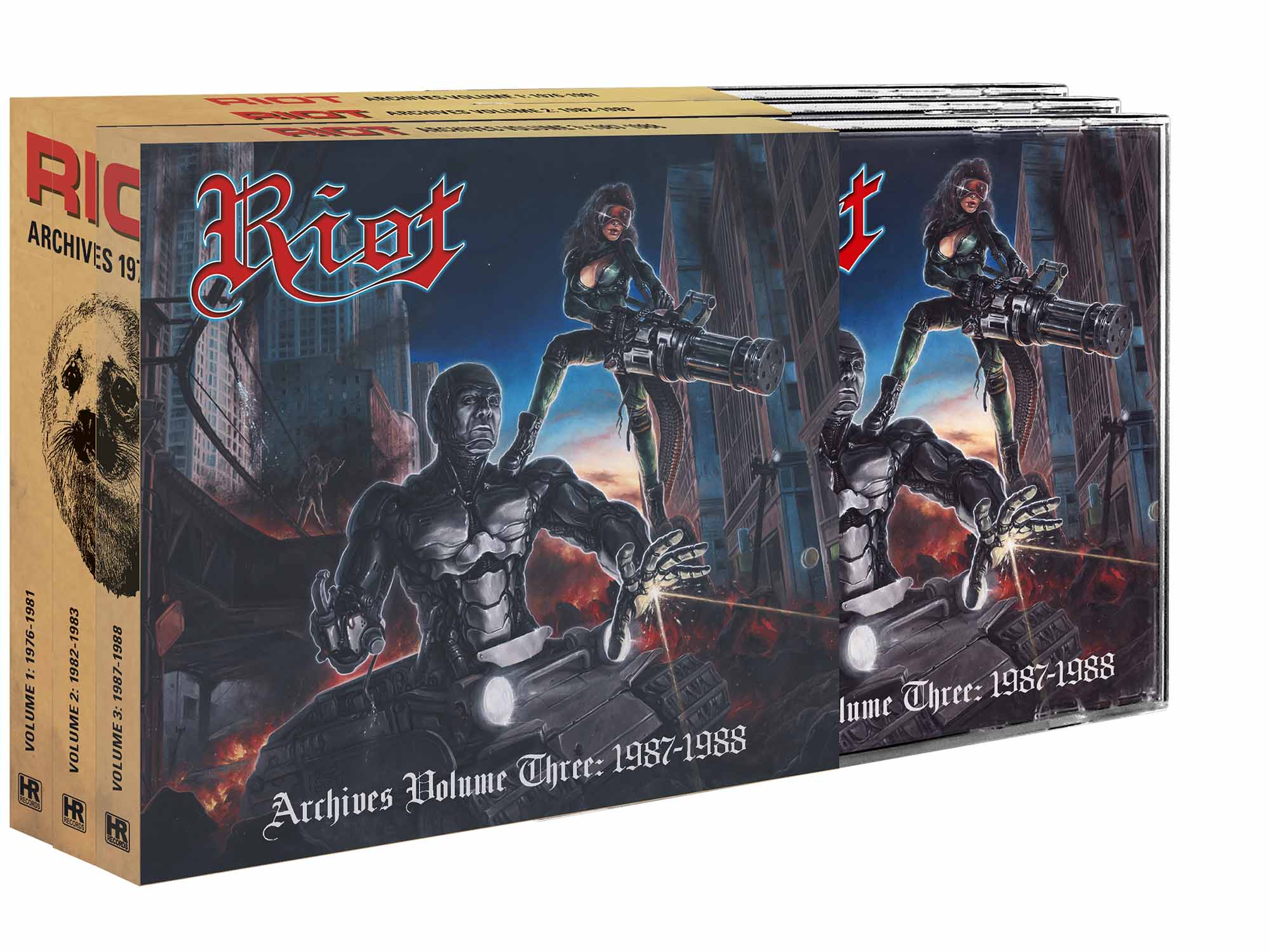 RIOT - Archives Volume 3: 1987-1988  CD+DVD