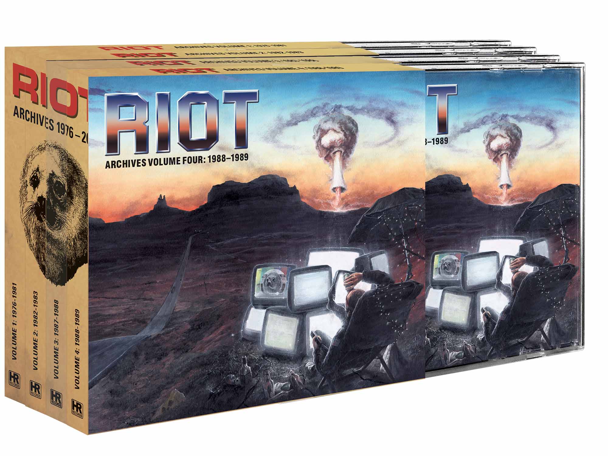 RIOT - Archives Volume 4: 1988-1989  CD+DVD